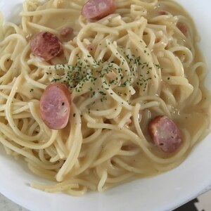 市販のカルボナーラソースにひと手間で 美味しさup レシピ 作り方 By V るん 0394 楽天レシピ 市販のカルボナーラソースにひと手間で 美味しさup レシピ 作り方 By V るん 0394 楽天レシピ